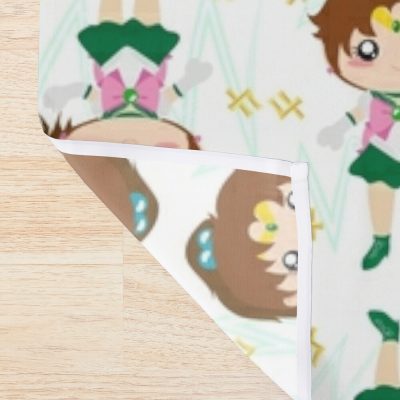 Sailor Jupiter Pattern Shower Curtain Official Sailor Moon Merch